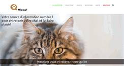 Desktop Screenshot of miaow.fr